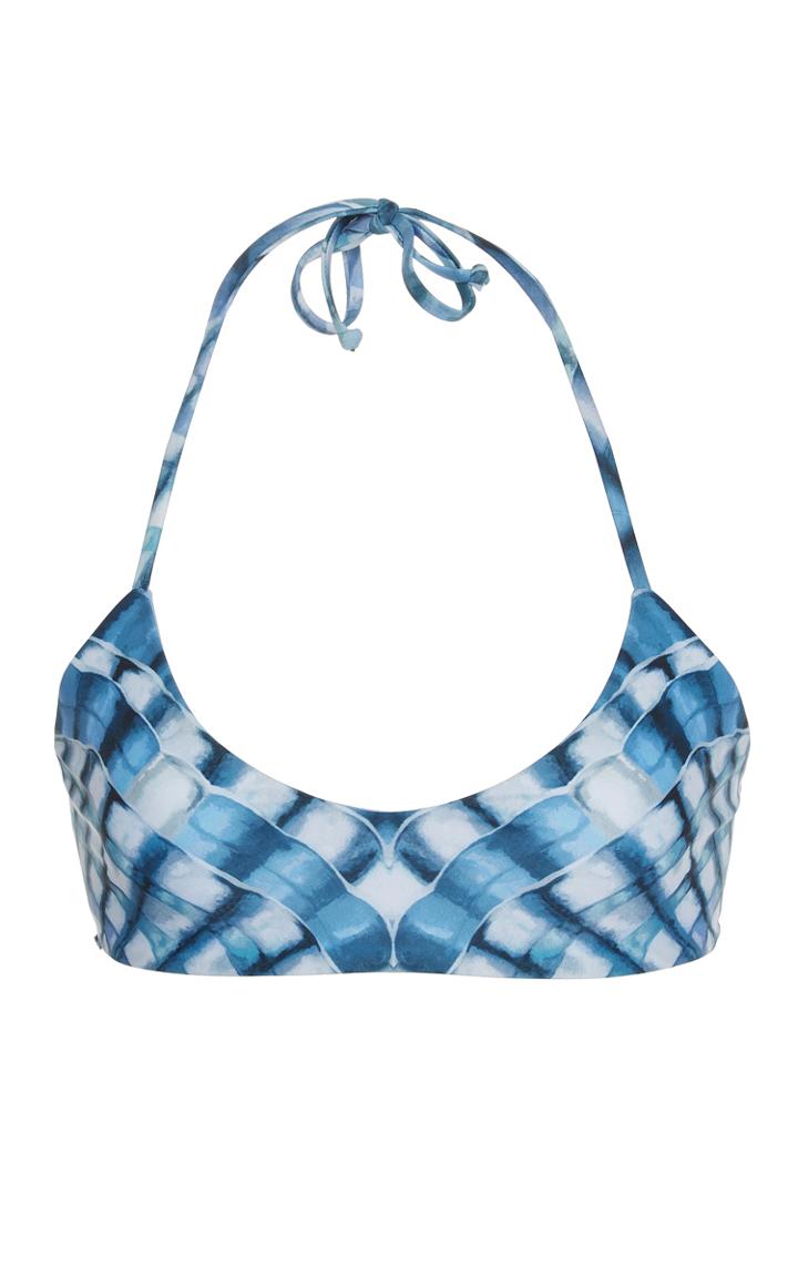 Mara Hoffman Shell Print Bikini Top