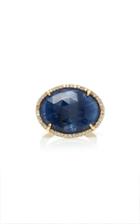 Sheryl Lowe 14k Yellow Gold And Sapphire Ring