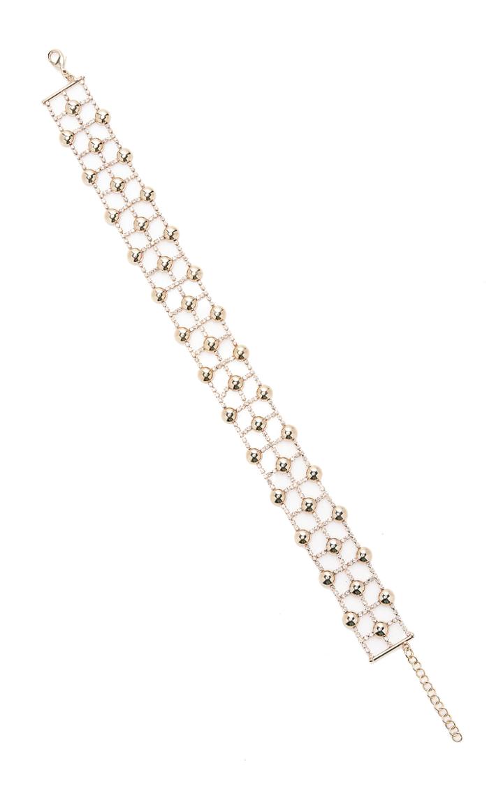 Moda Operandi Rosantica Barcelo Gold-tone And Crystal Choker