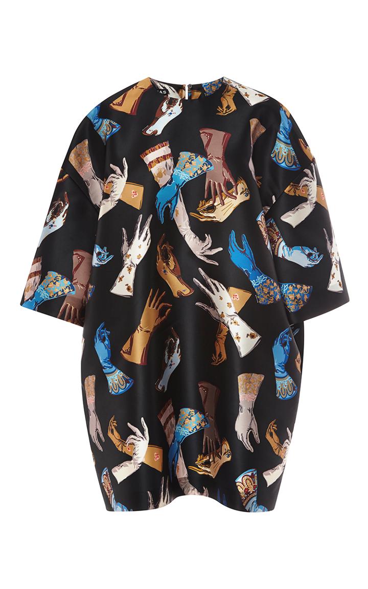 Rochas Duchesse Glove Dress