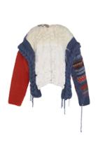 Tuinch Multi-color Coble Knit Sweater