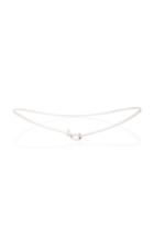 Georg Jensen Exclusive To M'o: White Gold Dew Drop Neck Ring