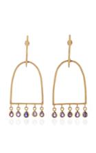 Margery Hirschey Sapphire Arch Earrings