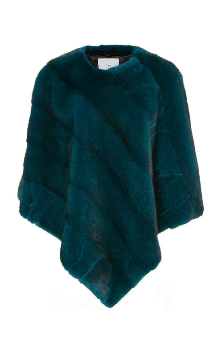 Lysa Lash Furs Mink Poncho