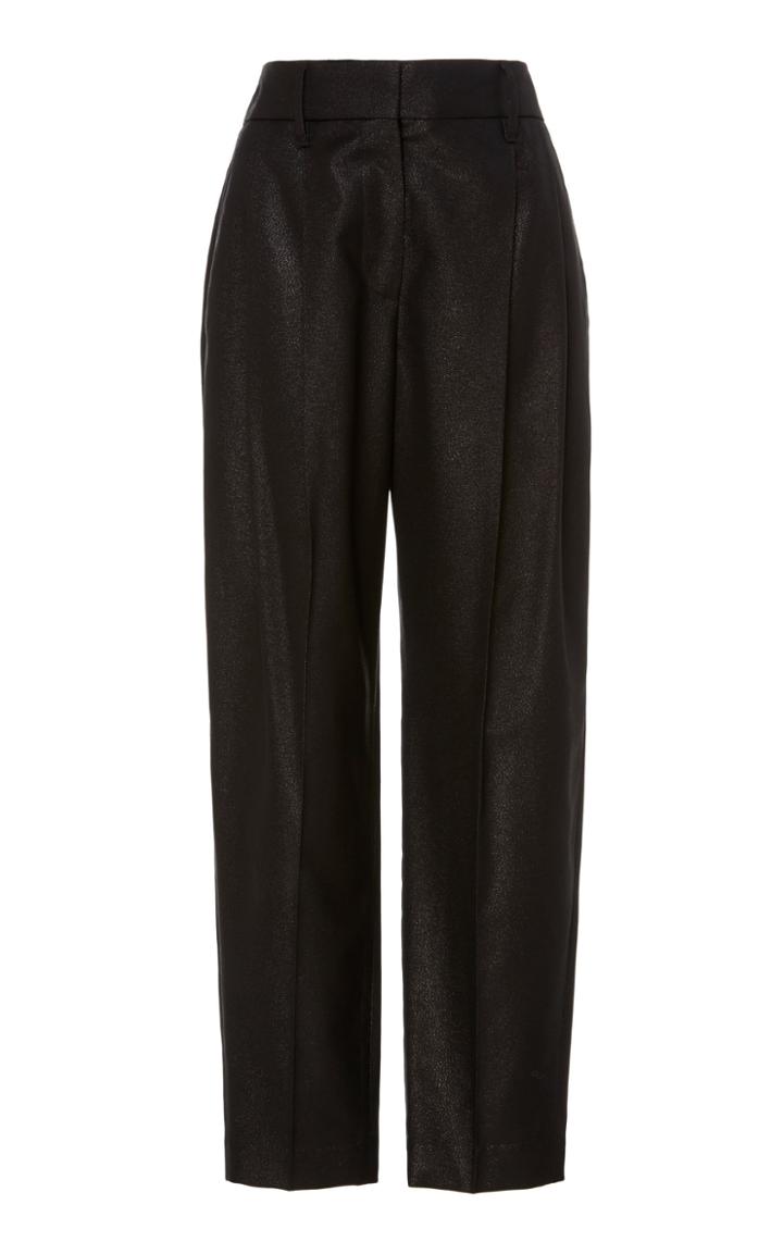 Brunello Cucinelli Cropped Wool-blend Gabardine Pants