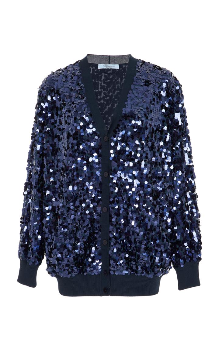 Blumarine Sequin Cardigan