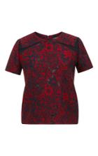 Zac Posen Novelty Jacquard Tee