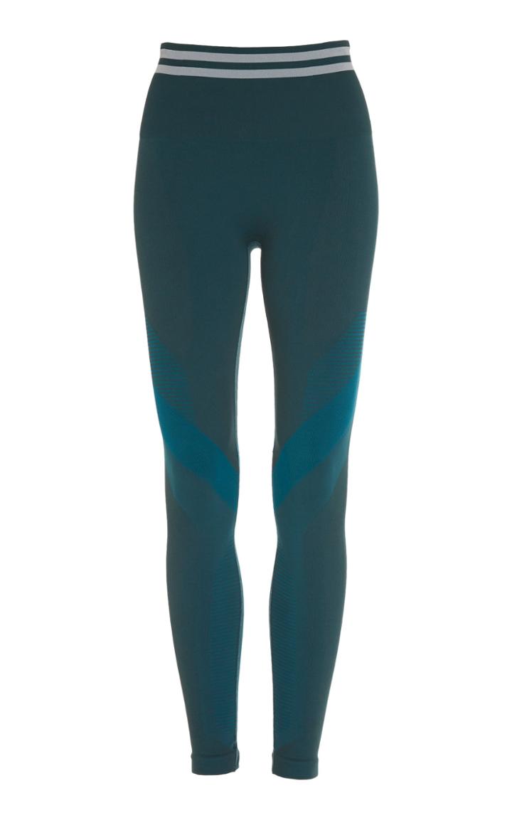 Lndr Skylark Two-tone Stretch-jersey Leggings Size: S/m