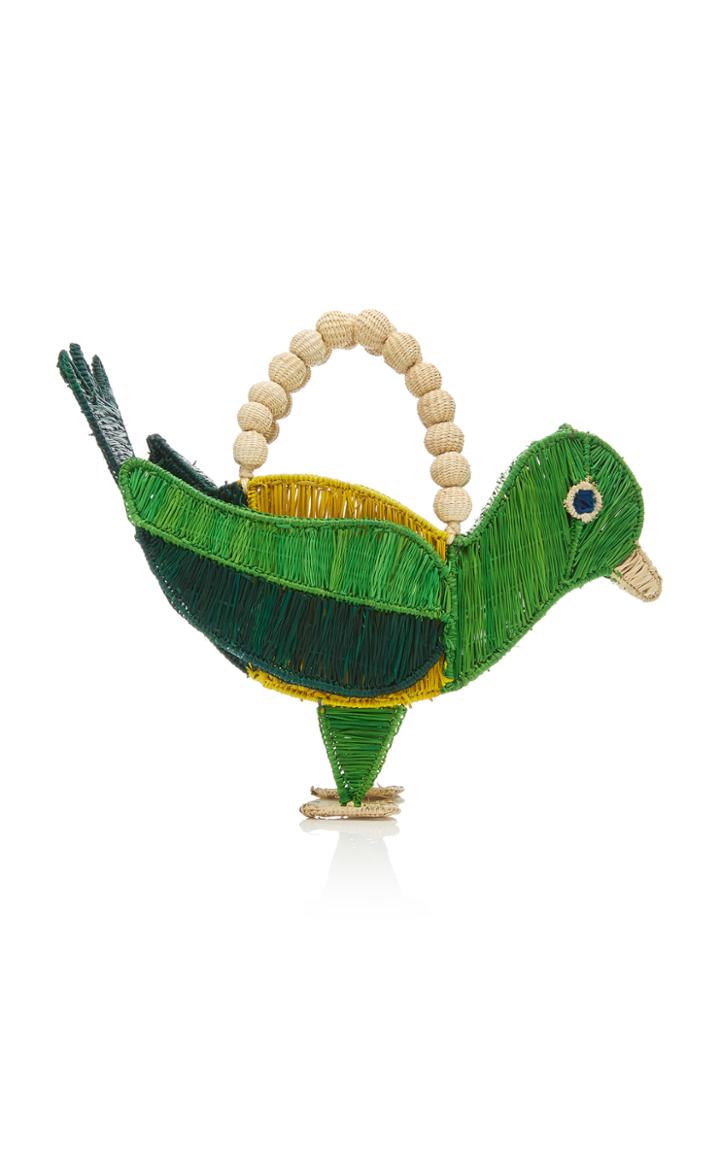 Mercedes Salazar Pajaro Verde Bag