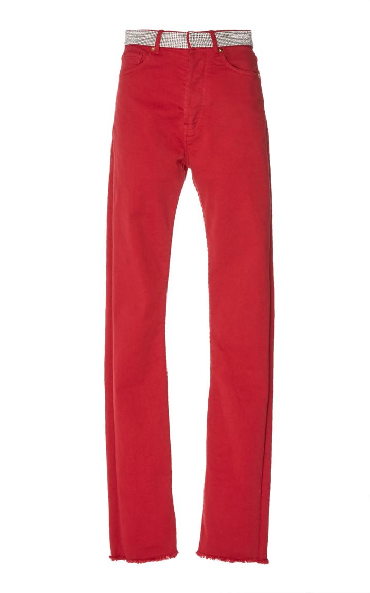Alexandre Vauthier Mid-rise Colored Skinny Jeans