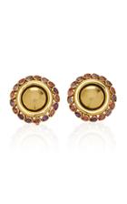 Eleuteri Pair Of 18k Gold Clip Brooches