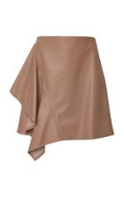 Adeam Ruffle Moto Skirt