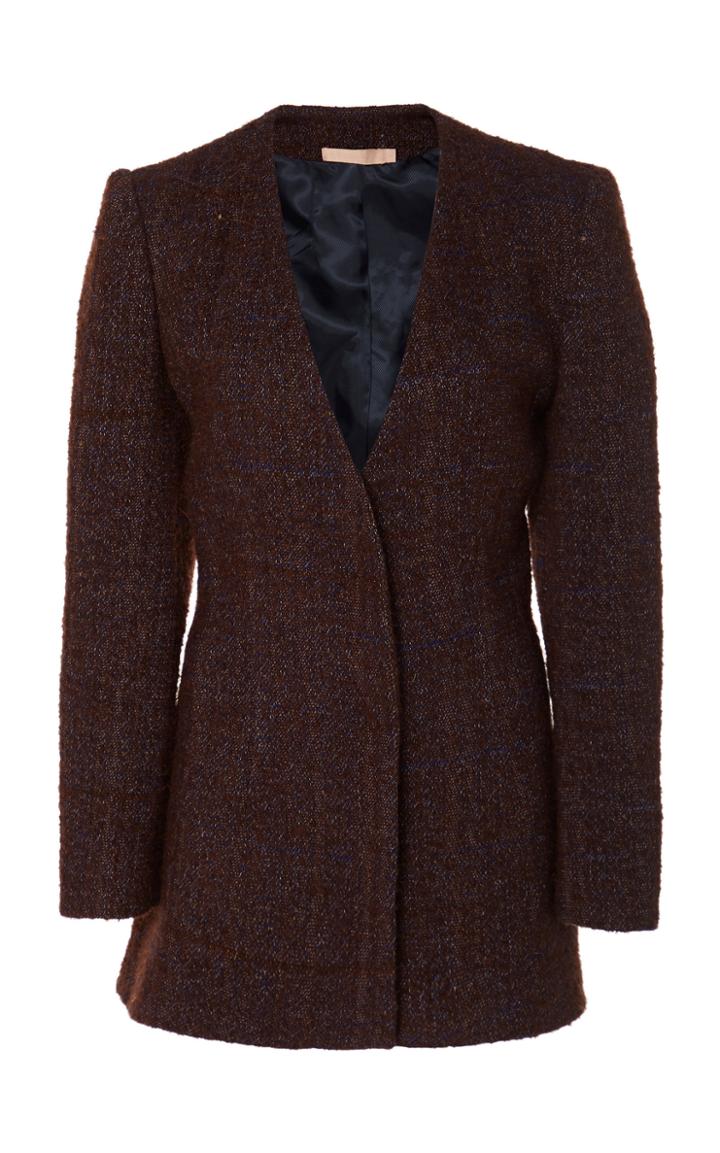 Brock Collection Prince Fitted Single-breasted Boucl Jacket