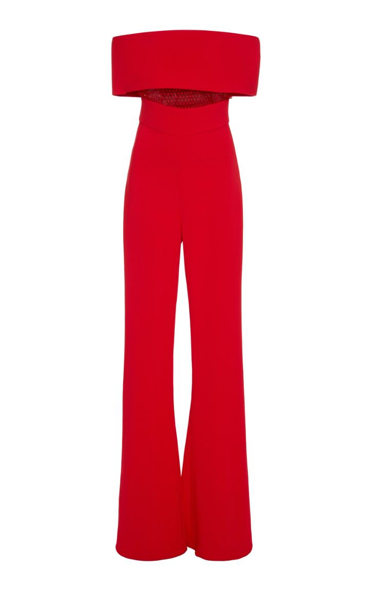 Cushnie Two-piece Crepe Jumpsuit