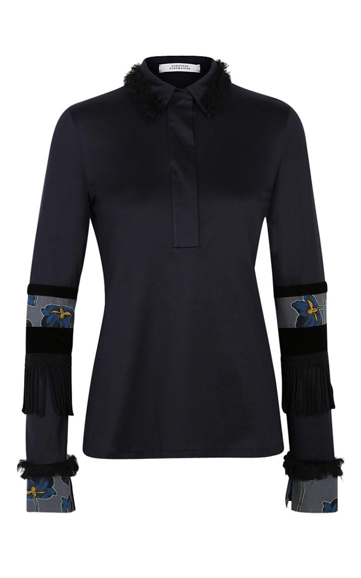 Dorothee Schumacher Navy Charming Choice Shirt