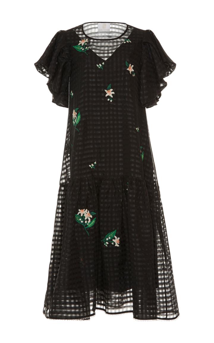 Zayan The Label Saria Drop Waist Dress