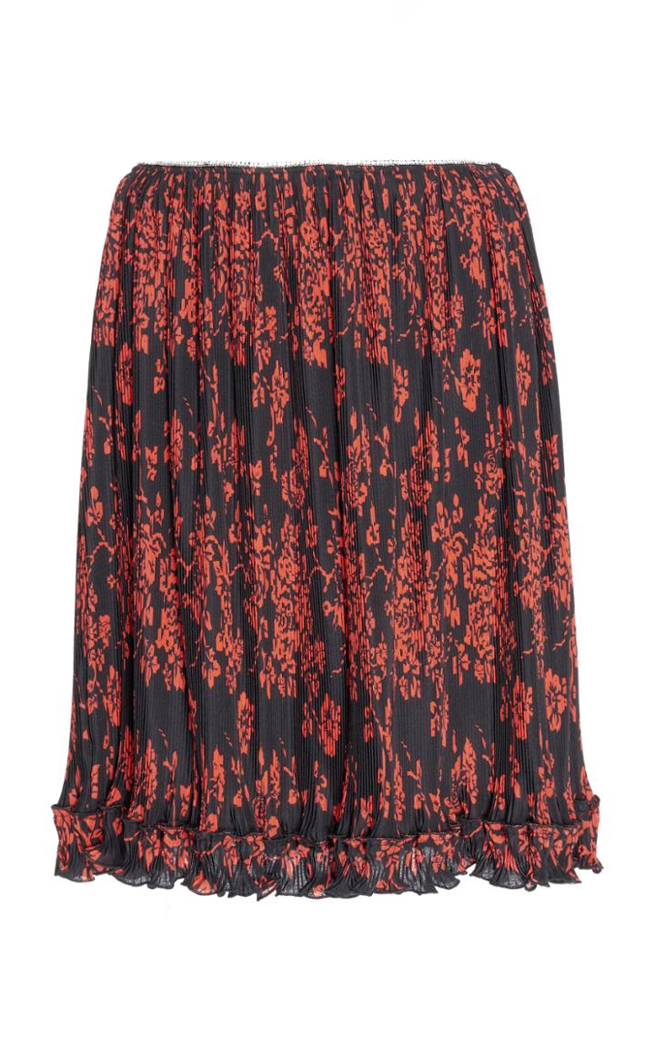 Giuseppe Di Morabito Ruffled Plisse Skirt