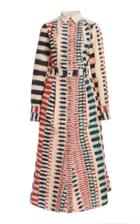 Moda Operandi Alexandre Blanc Printed Silk Shirt Dress