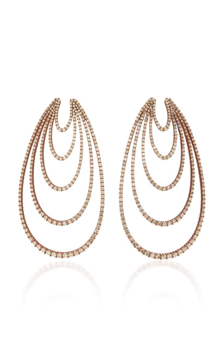 Sidney Garber Long Tear Drop Earrings