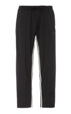 Y-3 M-3 Three-striped Cropped Track Pants Size: L
