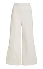 Rachel Comey Absolute High-rise Wide-leg Cotton-blend Pants