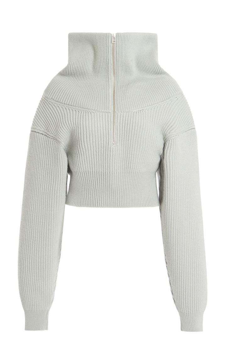 Jacquemus Risoul Merino Wool Layered Sweater