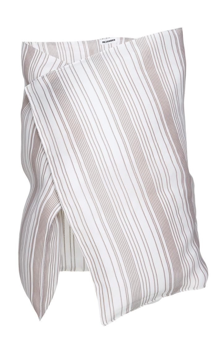 Jil Sander Striped Cape