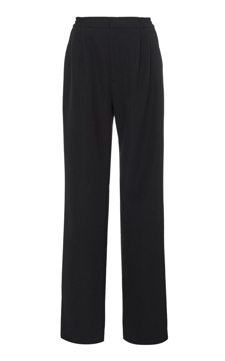 Rosie Assoulin Wowzer Wool Straight-leg Pant