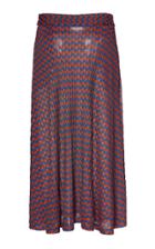 Wales Bonner Jacquard-knit Midi Skirt Size: 40