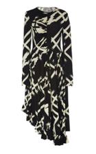 Moda Operandi Preen By Thornton Bregazzi Maja Printed Jersey Off-the-shoulder Dress