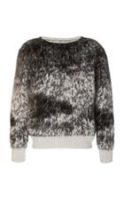 Rochas Intarsia Wool And Angora-blend Sweater Size: S