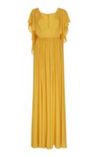 Elie Saab Bell Sleeve Day Dress