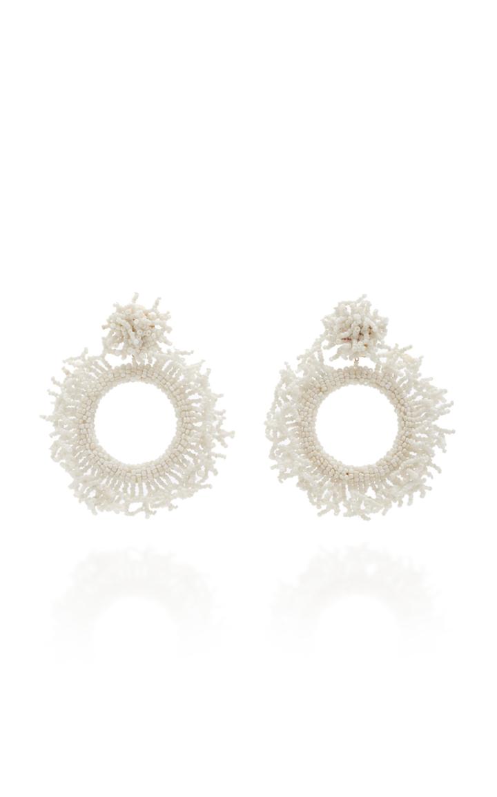Casa Chiqui Chaquira Beaded Earrings
