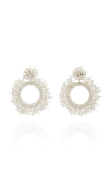 Casa Chiqui Chaquira Beaded Earrings