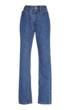 Matthew Adams Dolan High-rise Straight-leg Jeans
