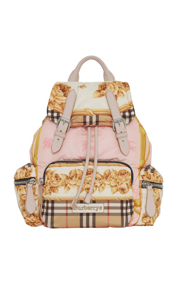 Burberry Printed Canvas Backpack