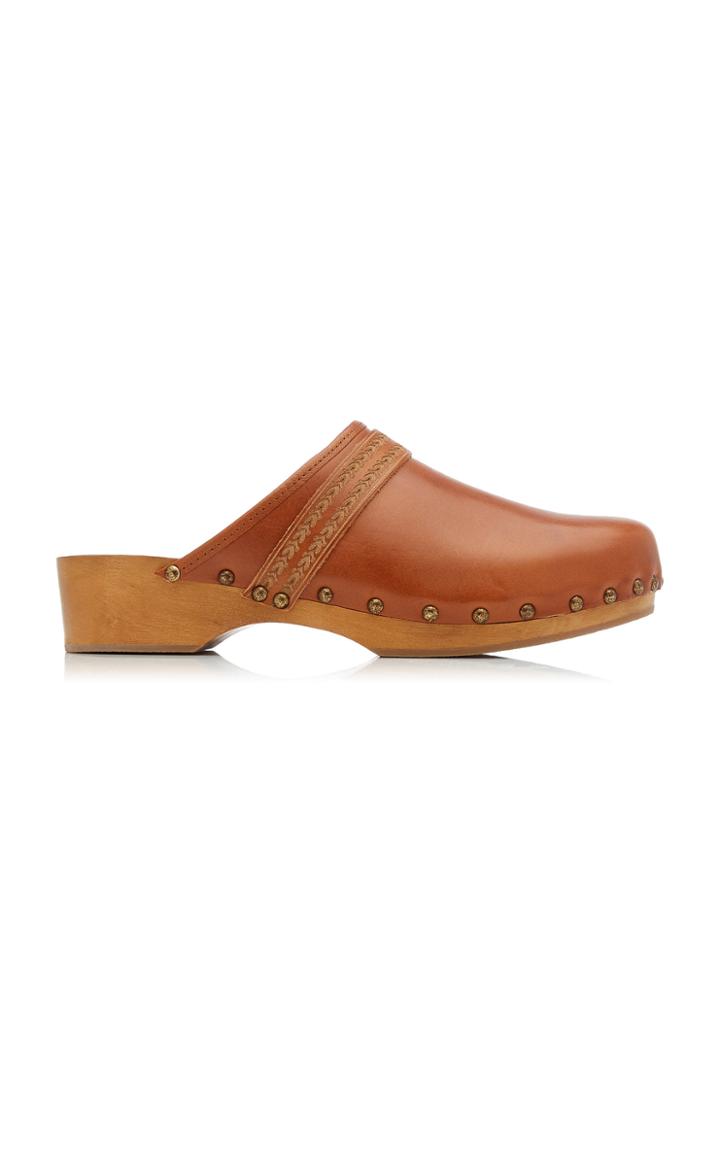 Isabel Marant Thalie Studded Leather Clogs