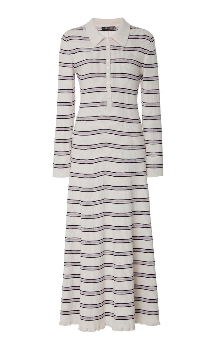 Alexachung Wool Striped Dress
