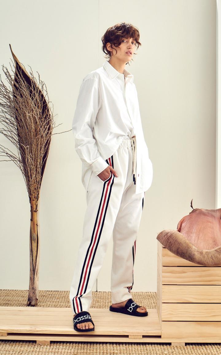 Bassike Oversized Washed Cotton Traditional Shirt