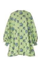 Moda Operandi Emilia Wickstead Floral-print Cotton-blend Dress Size: 8