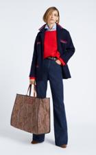 Moda Operandi Etro Logo-knit Wool, Silk Cashmere Sweater
