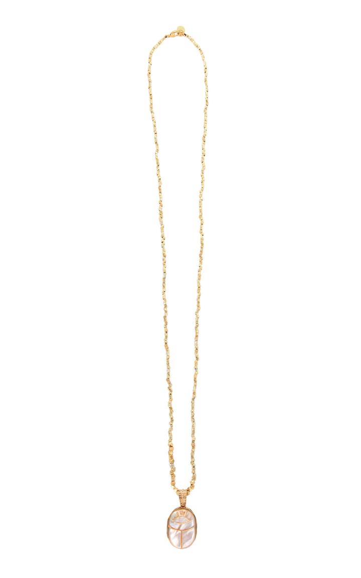 Moda Operandi Gas Bijoux Scarabee Necklace