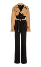 Moda Operandi Jonathan Simkhai Rowan Cotton Trench Jumpsuit