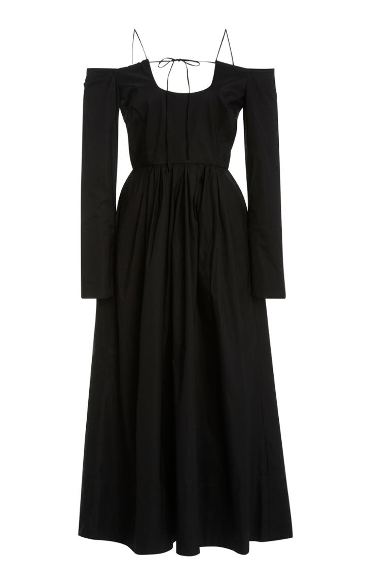 By Any Other Name Pastoral Cotton-blend Midi Dress