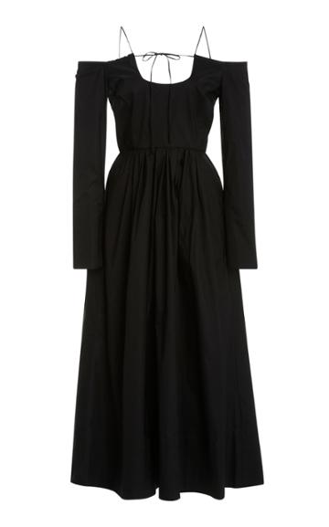 By Any Other Name Pastoral Cotton-blend Midi Dress