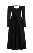 By Any Other Name Pastoral Cotton-blend Midi Dress