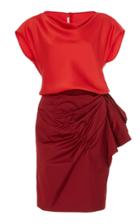 Jason Wu Collection Razmir Color-blocked Satin Dress