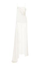 Michael Lo Sordo Floating Silk Camisole With Train