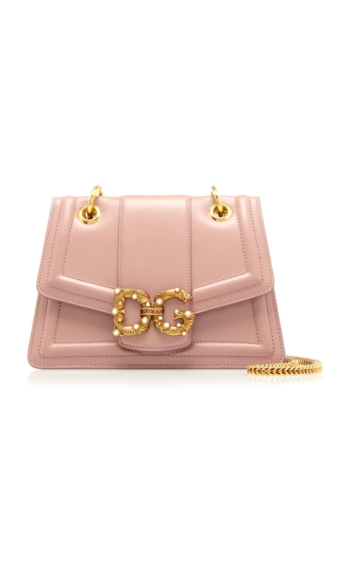 Dolce & Gabbana Amore Small Leather Shoulder Bag