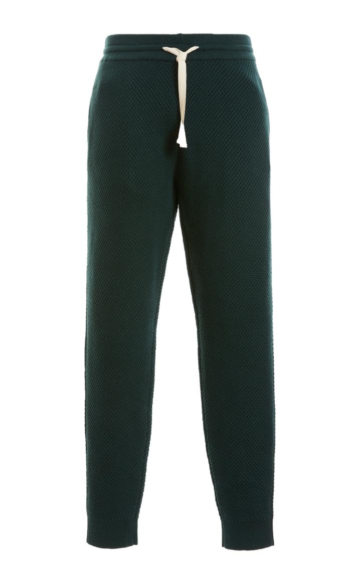 Casablanca Cotton-knitted Track Pants